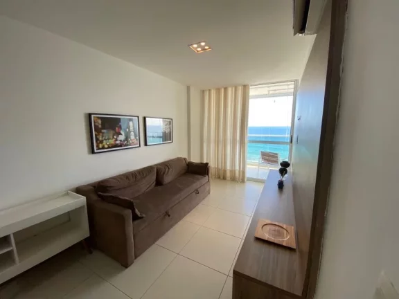 Imagem A 5ª Avenida Imóveis selecionou esta unidade no cobiçado EXPRESSO 2222 Residencia ... Charme: 1/4 mobiliado porteira fechada FRONTAL MAR: R$1.250.000,00