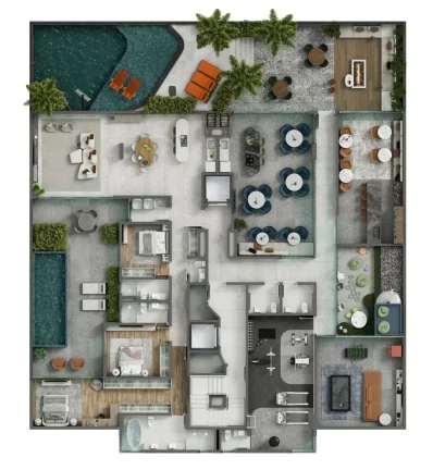 Imagem Flora - Apartamento à venda no bairro Perequê - Porto Belo/SC