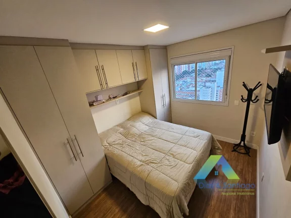 Imagem Apartamento com 72m² em andar alto e vista livre com 2 vagas de garagem coberta em localização privilegiada em área nobre na região do Tatuapé