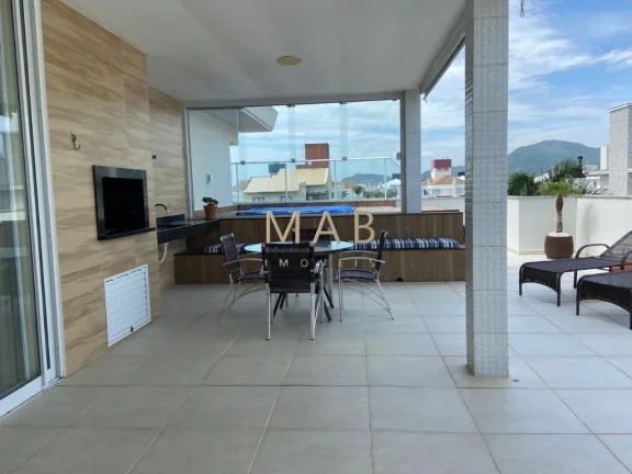Imagem Cobertura de luxo à venda em Florianópolis-SC, Ingleses do Rio Vermelho: 3 quartos, 1 suíte, 1 sala, 2 banheiros, 2 vagas, 273m².