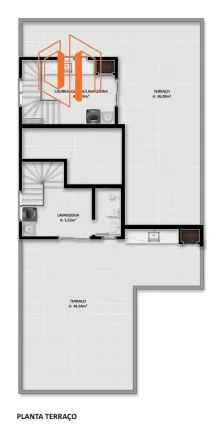 Imagem Cobertura Duplex para Venda em São José dos Pinhais, Parque da Fonte, 3 dormitórios, 2 banheiros, 1 vaga