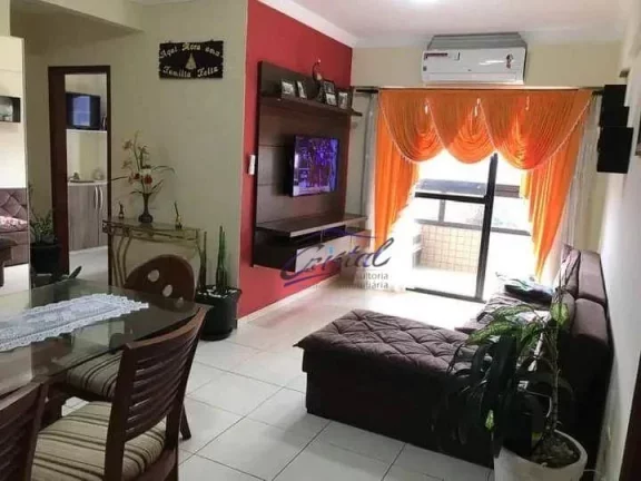 Imagem Apartamento com 2 dormitórios à venda, 73 m² por R$ 450.000,00 - Caiçara - Praia Grande/SP