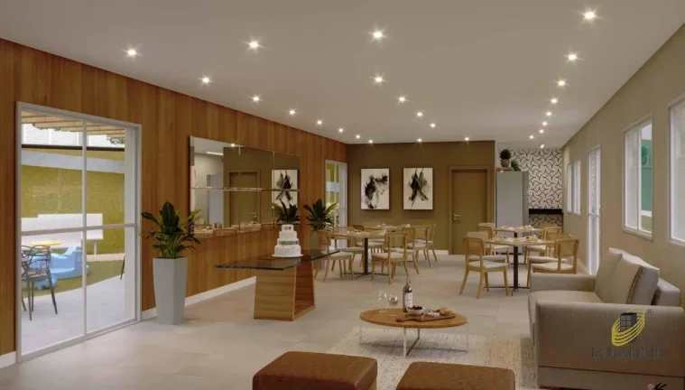 Imagem Apartamento de 3 quartos à venda no Centro de Vargem Grande Paulista-SP: 56,94m², 1 banheiro, 1 vaga de garagem.