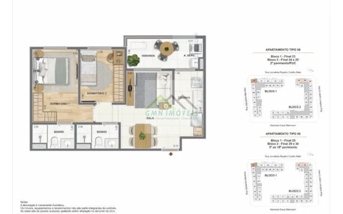 Imagem Orla Central - Lançamento em Niterói - Apartamento 3 quartos, suíte e vaga