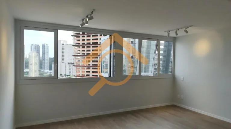 Imagem Apartamento à venda no Brooklin, São Paulo-SP: 1 quarto, 1 suíte, 2 banheiros, 1 vaga, 48m². Condomínio Extension Berrini.