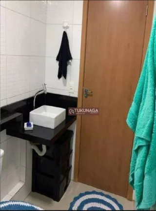 Imagem Apartamento com 1 dormitório suíte, 1 vaga à venda, 34 m² por R$ 295.000 - Vila Galvão - Guarulhos/SP