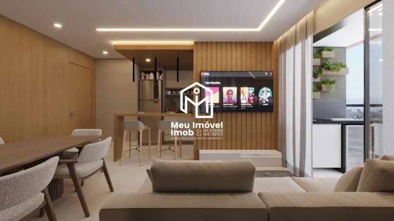 Imagem Res. Vivant Luziânia Apto 3 Quartos 1 Suíte 2 Vagas 75,57m²