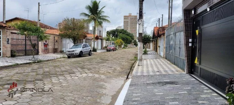 Imagem Casa com 3 dormitórios à venda, 115 m² por R$ 830.000,00 - Vila Caiçara - Praia Grande/SP