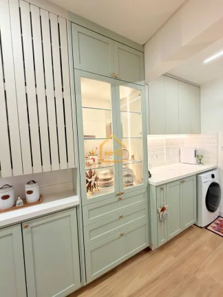 Imagem Apartamento mobiliado, 2 dormitórios (2 suítes) Pérola Villa Branca, Jacare