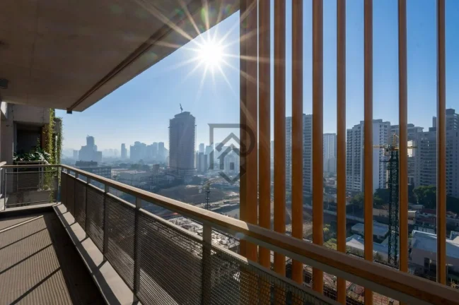 Imagem Apartamento Brooklin pronto para morar andar alto vista livre
