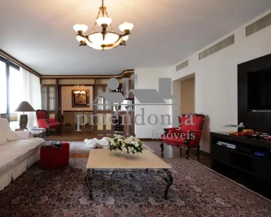 Imagem Apartamento Higienópolis em andar alto, com 327m² bem distribuído e uma vista maravilhosa.