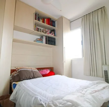 Imagem Apartamento 48M², 2Q, 1 Suíte, 2 Banheiros, 2 Vagas, Piscina, Academia, Salão de Festas.