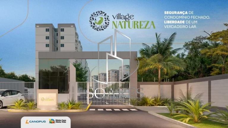 Imagem Village Natureza:Realize seu sonho: 2 Quartos em condomínio - Aproveite as condições