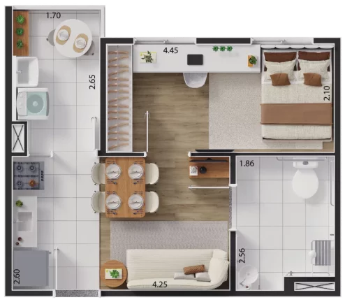 Imagem APARTAMENTO RESIDENCIAL em São Paulo - SP, Guaianases