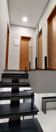 Imagem Casa de luxo em condomínio no Horto Florestal, Sorocaba-SP: 3 quartos, 3 suítes, 132m² de área.