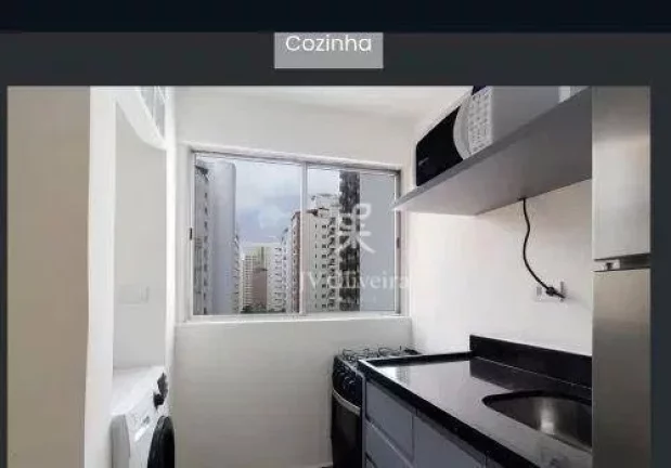 Imagem Apartamento com 1 dormitório para alugar, 40 m² por R$ 5.780,00/mês - Itaim Bibi - São Paulo/SP