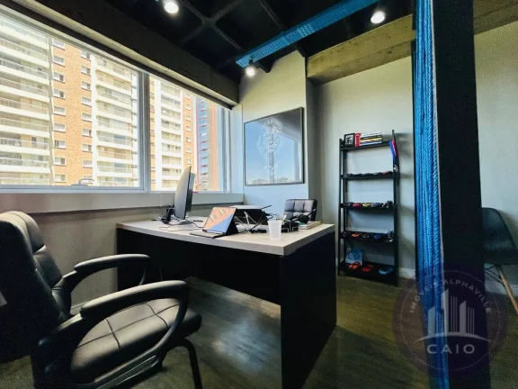 Imagem Sala para aluguel ou venda 70m² - Edifício Montreal Alphaville/SP