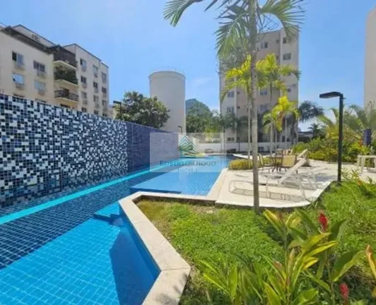 Imagem Apartamento à venda em Rio de Janeiro-RJ, bairro Camorim: 2 quartos, 1 suíte, 1 sala, 2 banheiros, 1 vaga,110.72². Venha conferir!