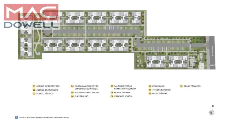 Imagem Praia Park Mar - Apartamento 1 e 2 Quartos - Vargem Pequena / RJ