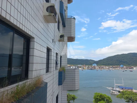 Imagem Apartamento Duplex com 2 dormitórios vista mar à venda na Ponta da Praia - Santos