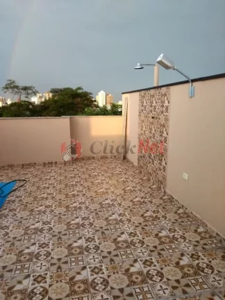 Imagem Cobertura Móveis Planejados, 3 dorms c/ suite , varanda e quintal , 2 vagas ,bairro Jardim paraíso ,Santo André