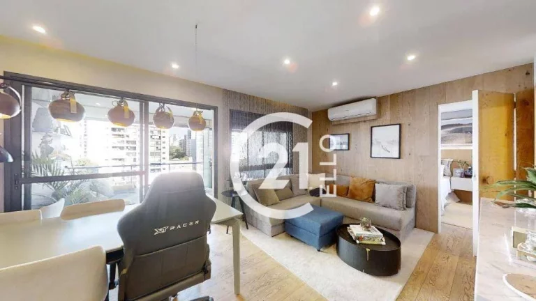 Imagem Apartamento com 1 dormitório à venda, 73 m² por R$ 1.390.000,00 - Pinheiros - São Paulo/SP
