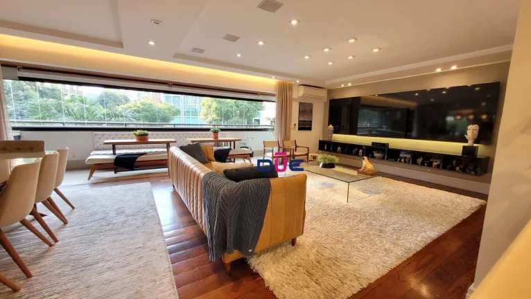 Imagem Apartamento com 4 dormitórios à venda, 214 m² por R$ 2.850.000,00 - Boqueirão - Santos/SP