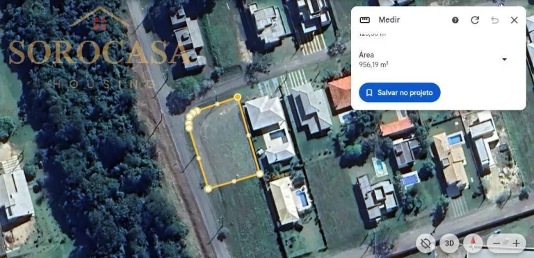 Imagem Terreno à Venda - 956m² Esquina Cond. Village da Serra - Araçoiaba