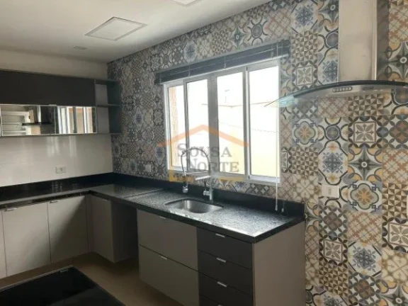 Imagem Sobrado 3 dormitórios, sendo 1 suite, sacada, rico em armários, sala 2 ambientes, lavabo, cozinha ...
