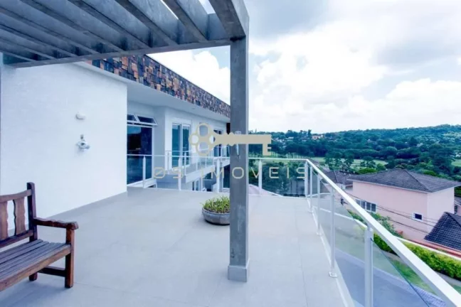 Imagem Cond São Paulo II - Casa nova, moderna com linda vista p/ o campo de golf !