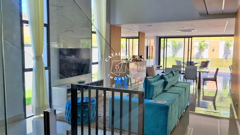 Imagem Casa em Condomínio a Venda no bairro Residencial e Empresarial Alphaville - Ribeirão Preto, SP