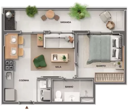 Imagem Cores de Fátima - Apartamento à venda no bairro Centro - Rio de Janeiro/RJ