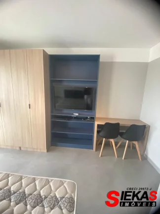 Imagem Apartamento mobiliado para locação no Tatuapé, São Paulo-SP: 1dormitorio , 1 banheiro, 35m²!