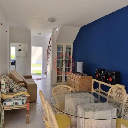 Imagem ESCRITURA DEFINITIVA, CASA SOBRADO DENTRO DE CONDOMINIO, COM 3 SUITES, SALA, AREA GOURMET E PISCINA