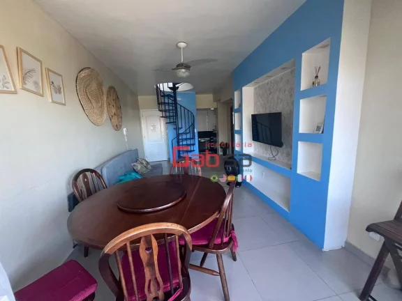 Imagem Cobertura com 4 dormitórios à venda, 120 m² por R$ 1.100.000,00 - Centro - Cabo Frio/RJ