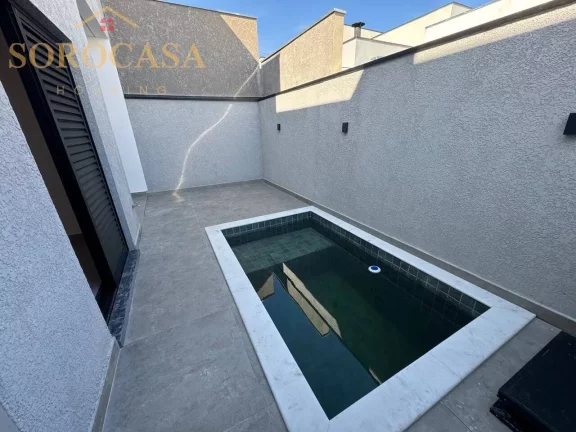 Imagem Casa à Venda - 3 dorm. 1 suite Piscina - Cond. Horto Villagio