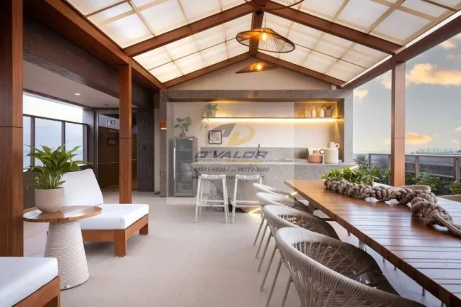 Imagem Vendo Flat, Mobiliado, com 30 m², no Jardim Oceania