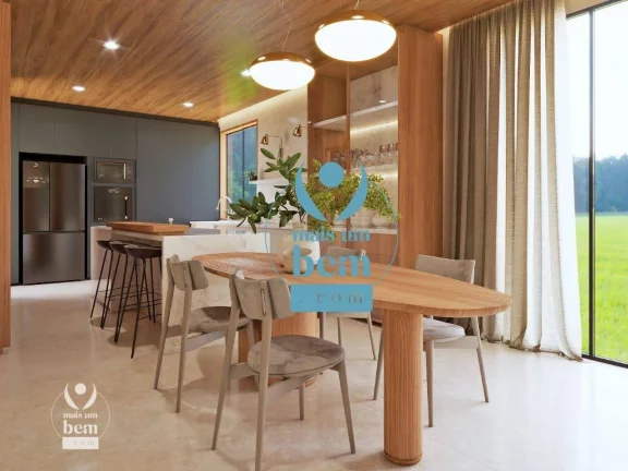 Imagem Casa Térrea de 332m² com terreno de 740m² em Curitiba/PR.