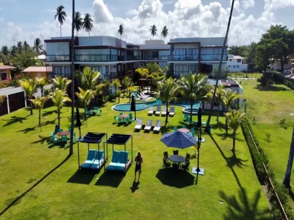 Imagem A 5ª Avenida Imóveis apresenta esse lindo apartamento totalmente decorado no Condominio Villa Azure, na paradisíaca praia da Penha - Ilha de Itaparica