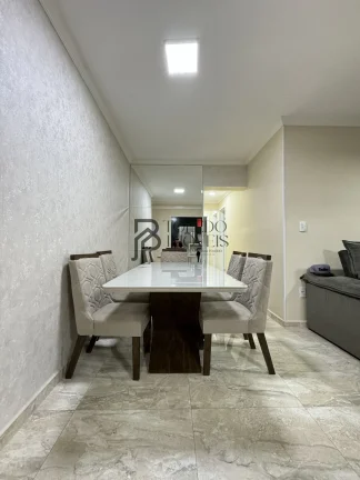 Imagem Apartamento amplo com 81m², 02 dormitórios com suite, planejado, sacada gourmet e andar alto