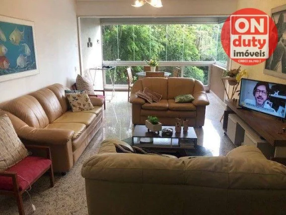 Imagem Apartamento com 3 dormitórios à venda, 135 m² por R$ 912.000,00 - Pitangueiras - Guarujá/SP