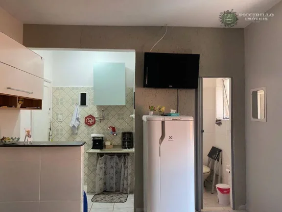 Imagem Kitnet com 1 dormitório à venda, 16 m² por R$ 190.000,00 - Aviação - Praia Grande/SP