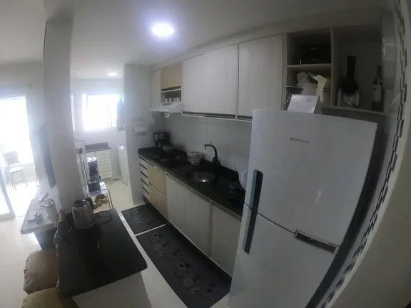 Imagem Adriano Carpes vende apartamento, com 02 quartos, sendo 01 suíte, mobiliado em excelente localização na praia de Gravatá na cidade Navegantes, Santa Catarina próximo ao parque Beto Carrero.