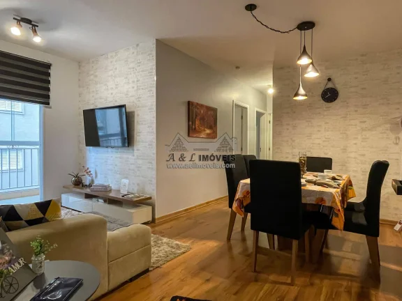 Imagem Apartamento 2 dorms. Reali Fiori — varanda, Airbnb | Campos do Jordão