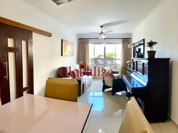 Imagem Apartamento com 2 quartos, sala, cozinha e 1 banheiro no Embaré em Santos R$ 620.000,00