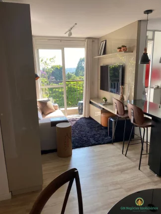 Imagem Belíssimo apartamento mobiliado no miolo da Granja Viana