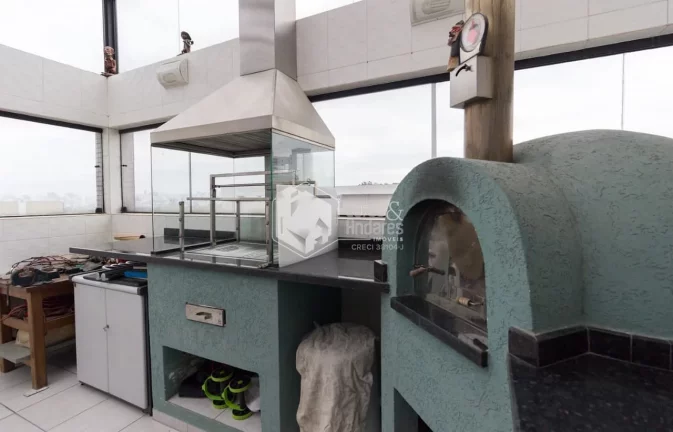 Imagem Cobertura à venda,198 m² 3 Quartos, 4 banheiros e 3 vagas de garagem com área externa com churrasqueira, forno a lenha Santana, São Paulo, SP