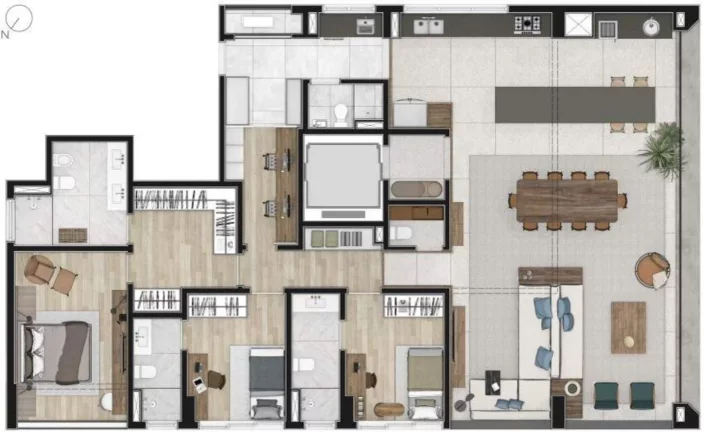 Imagem APARTAMENTO RESIDENCIAL em São Paulo - SP, Pinheiros