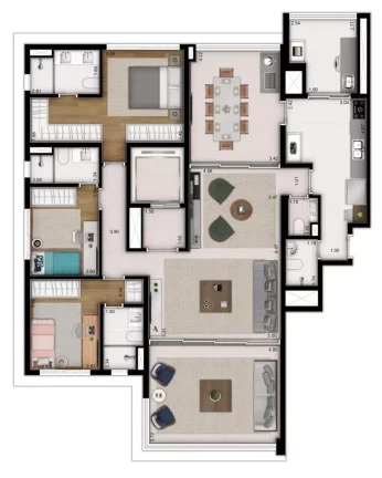 Imagem Arte Arquitetura Vila Mariana, comprar apartamento com 3 quartos em Vila Mariana São Paulo SP