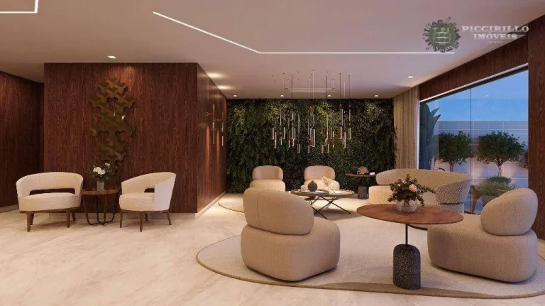 Imagem Apartamento com 2 dormitórios à venda, 73 m² por R$ 612.150,00 - Canto do Forte - Praia Grande/SP